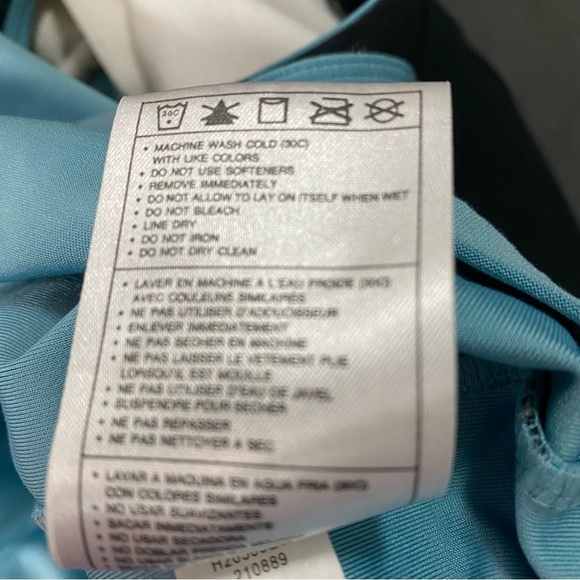 Nike Athletic Tank With Built-in Running Bra Sz Small Teal - Picture 10 of 11